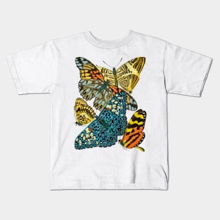 Butterflies Watercolor #15 Kids T-Shirt